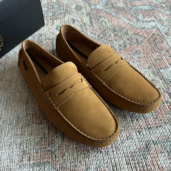 G.H. Bass Men's Davis Slip-On Suede Driver Mocs - Picture 5 of 12